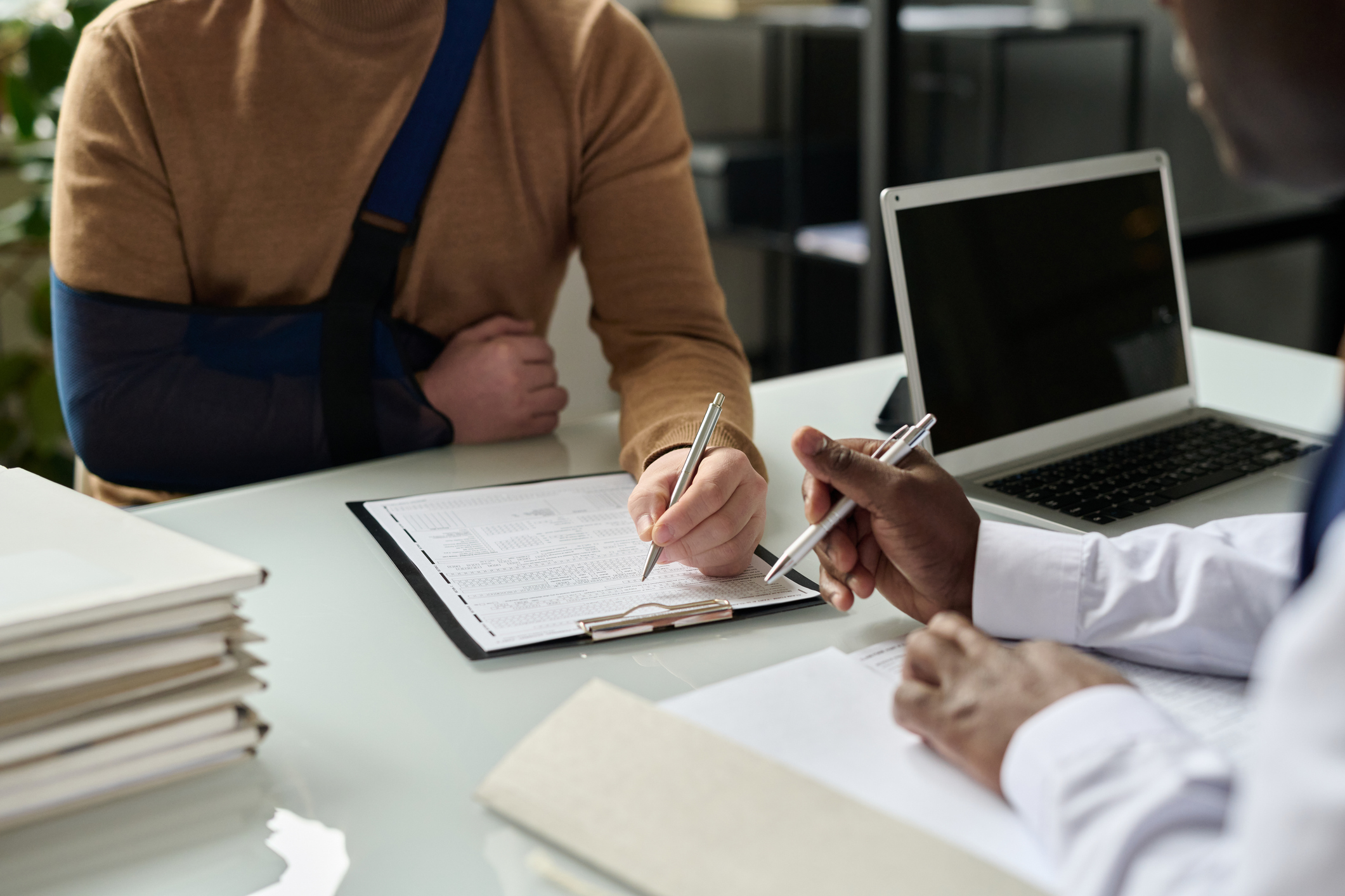 personal injury document review
